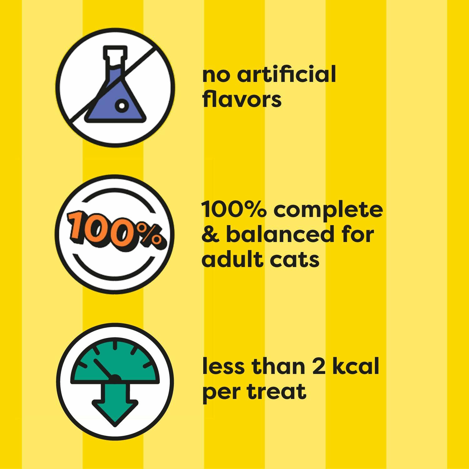 BestBy12/25 Temptations Cat Treats Variety Pack Crunchy & Soft 6.3oz 4 Pack